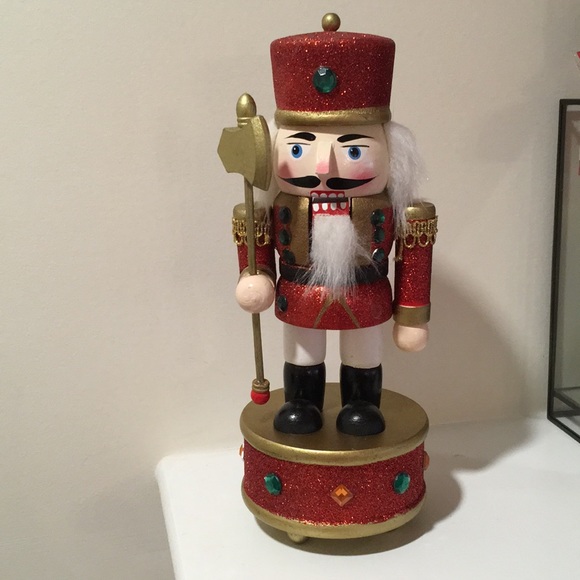 Other - 9 inch musicbox nutcracker